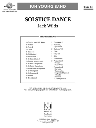 Solstice Dance: Score