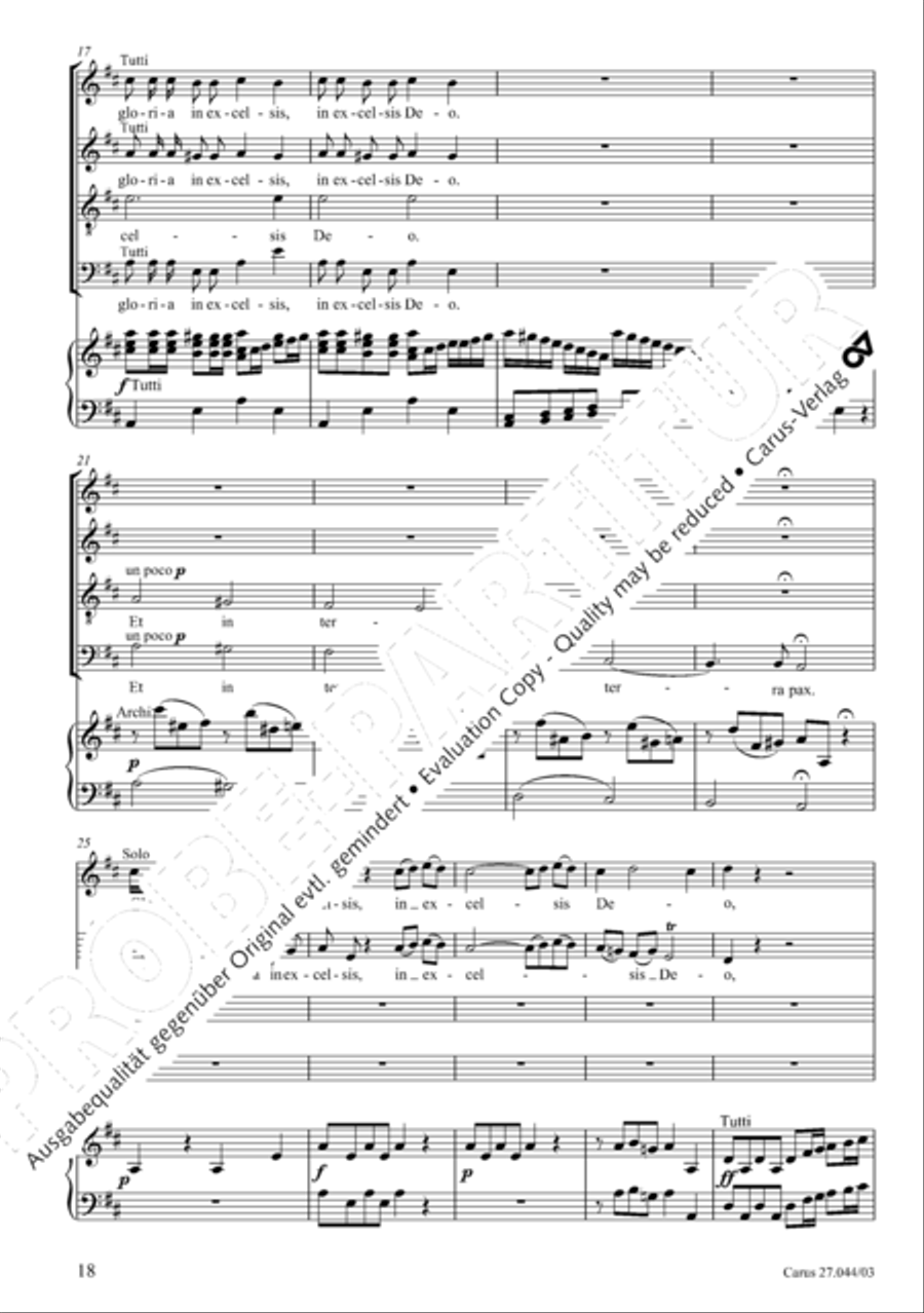 Messa per il Santissimo Natale 4-Part scores gallery preview page 19