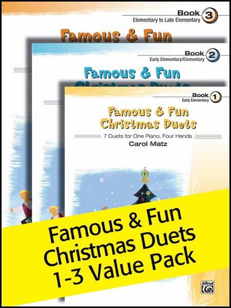 Famous & Fun Christmas Duets 1-3 (Value Pack)