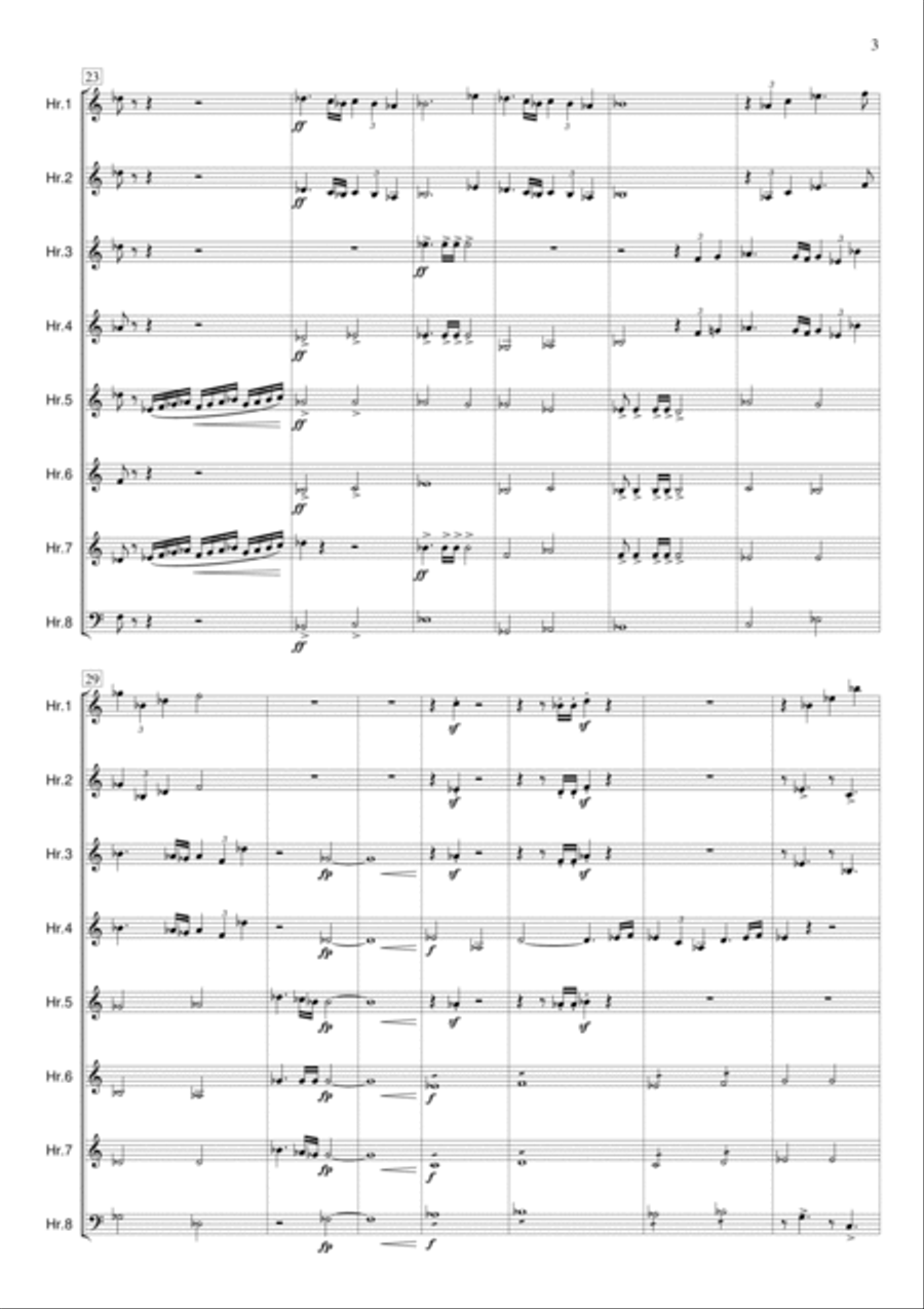 Back To The Future Horn scores gallery preview page 3