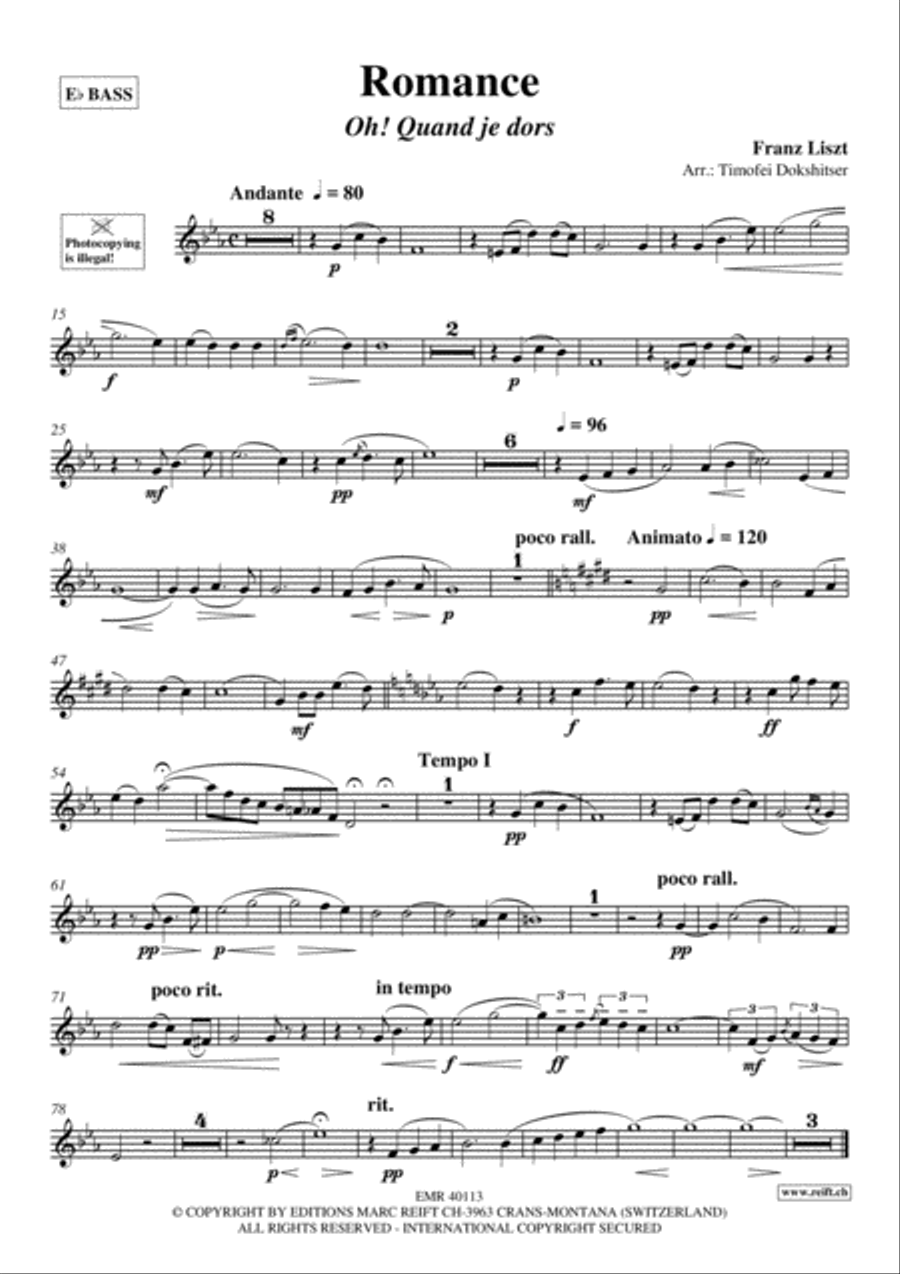 Romance Piano Accompaniment scores gallery preview page 2