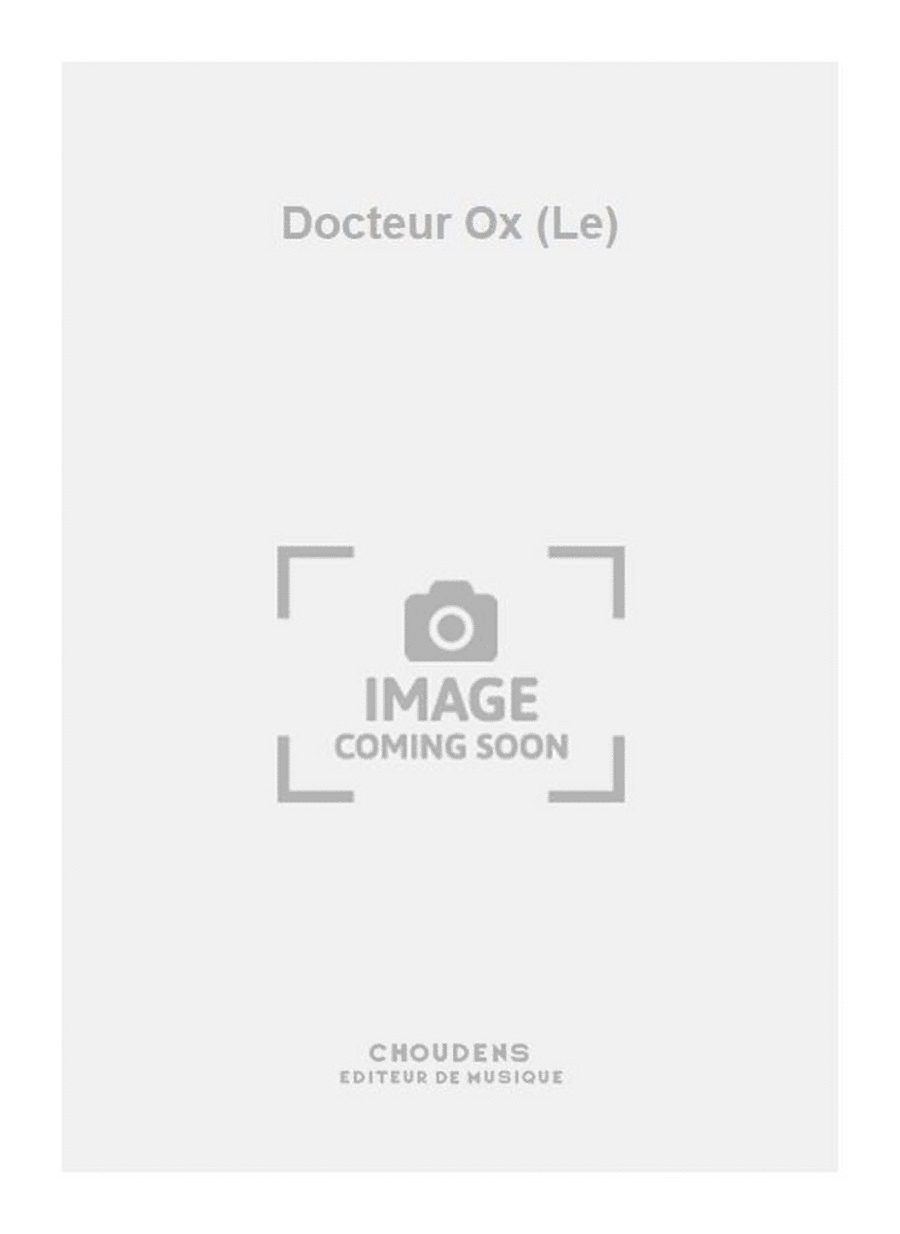 Docteur Ox (Le) Voice Solo scores gallery preview page 1