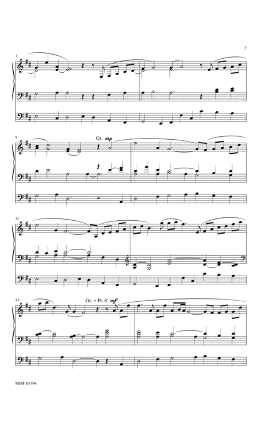 Elegy Violin scores gallery preview page 3