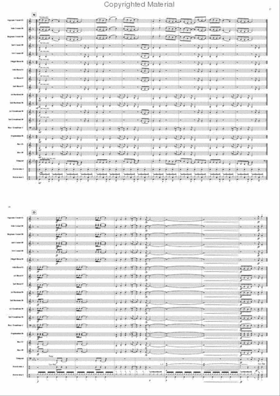 Entry, Jazzy & Disco Brass Band scores gallery preview page 9
