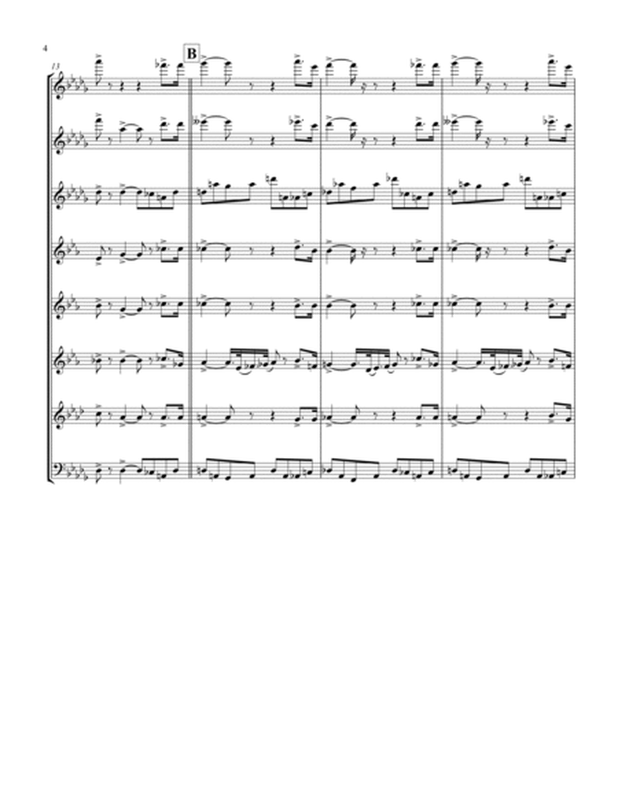 Coronation March (Db) (Woodwind Octet - 3 Flute, 3 Clar, 1 Hrn, 1 Bassoon)