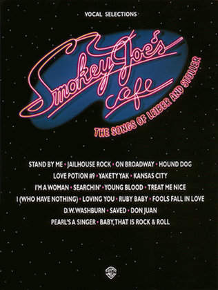 Book cover for Smokey Joe's Cafe