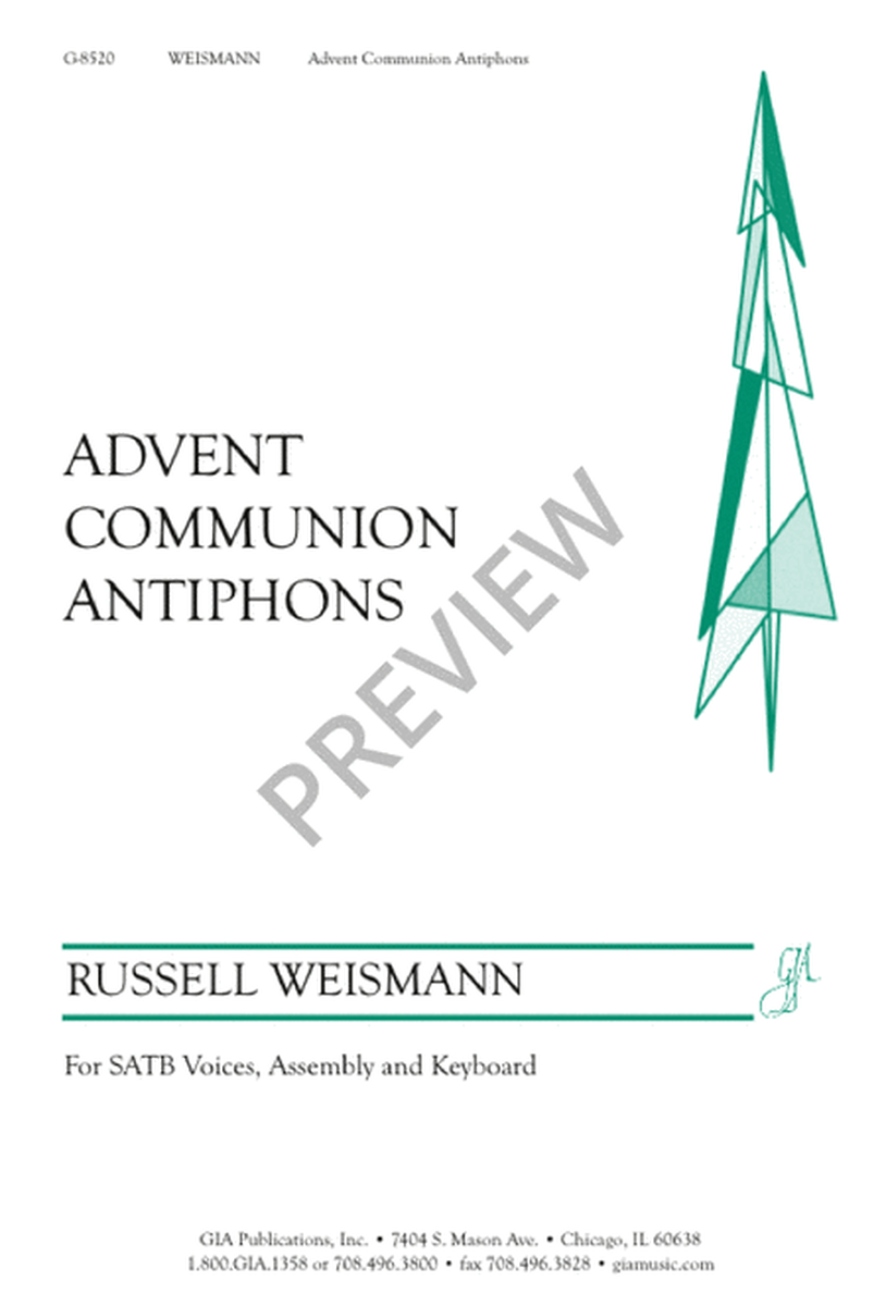 Advent Communion Antiphons image number null