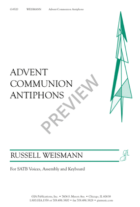 Advent Communion Antiphons