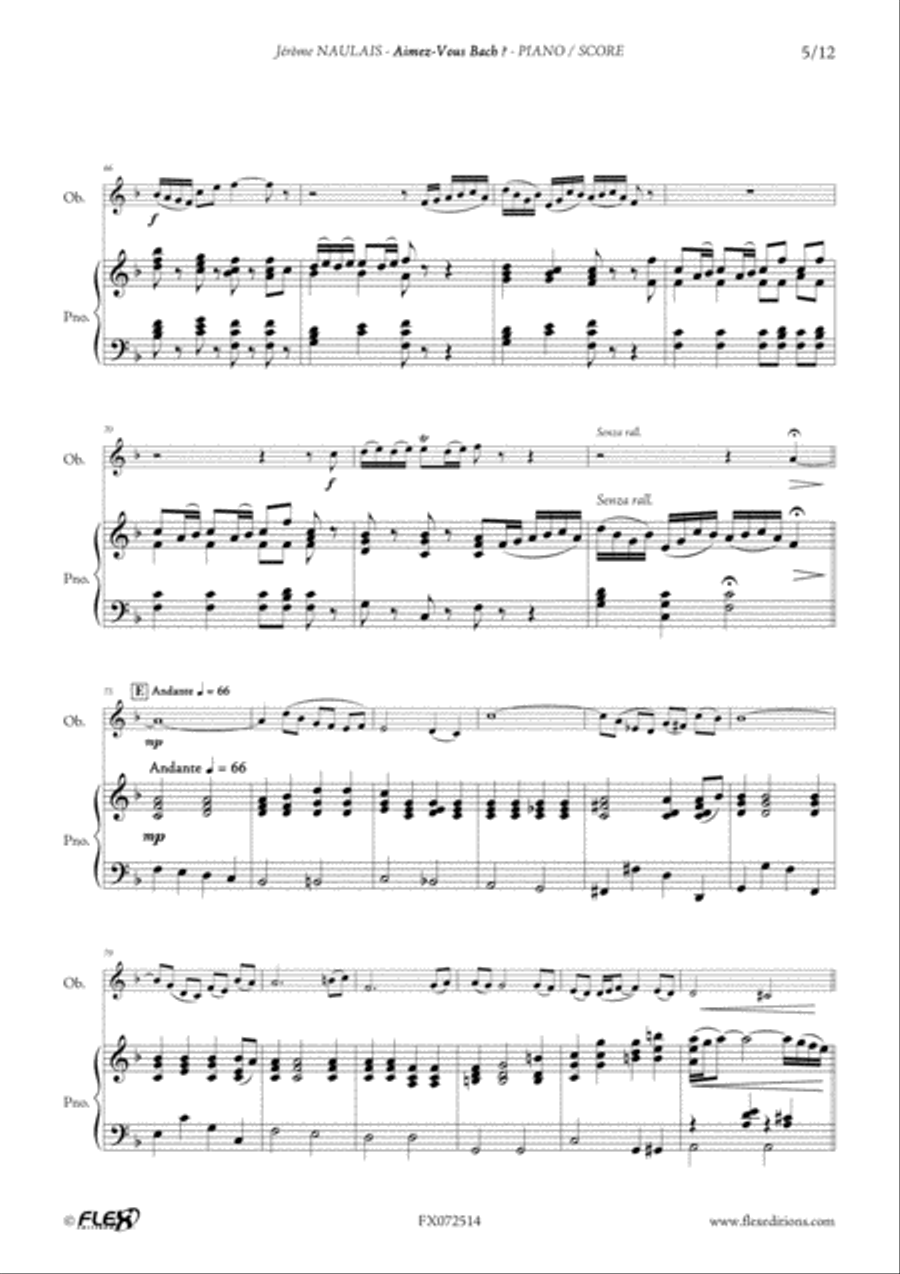 Aimez-Vous Bach? Aimez-Vous Bach? Piano Accompaniment scores gallery preview page 6