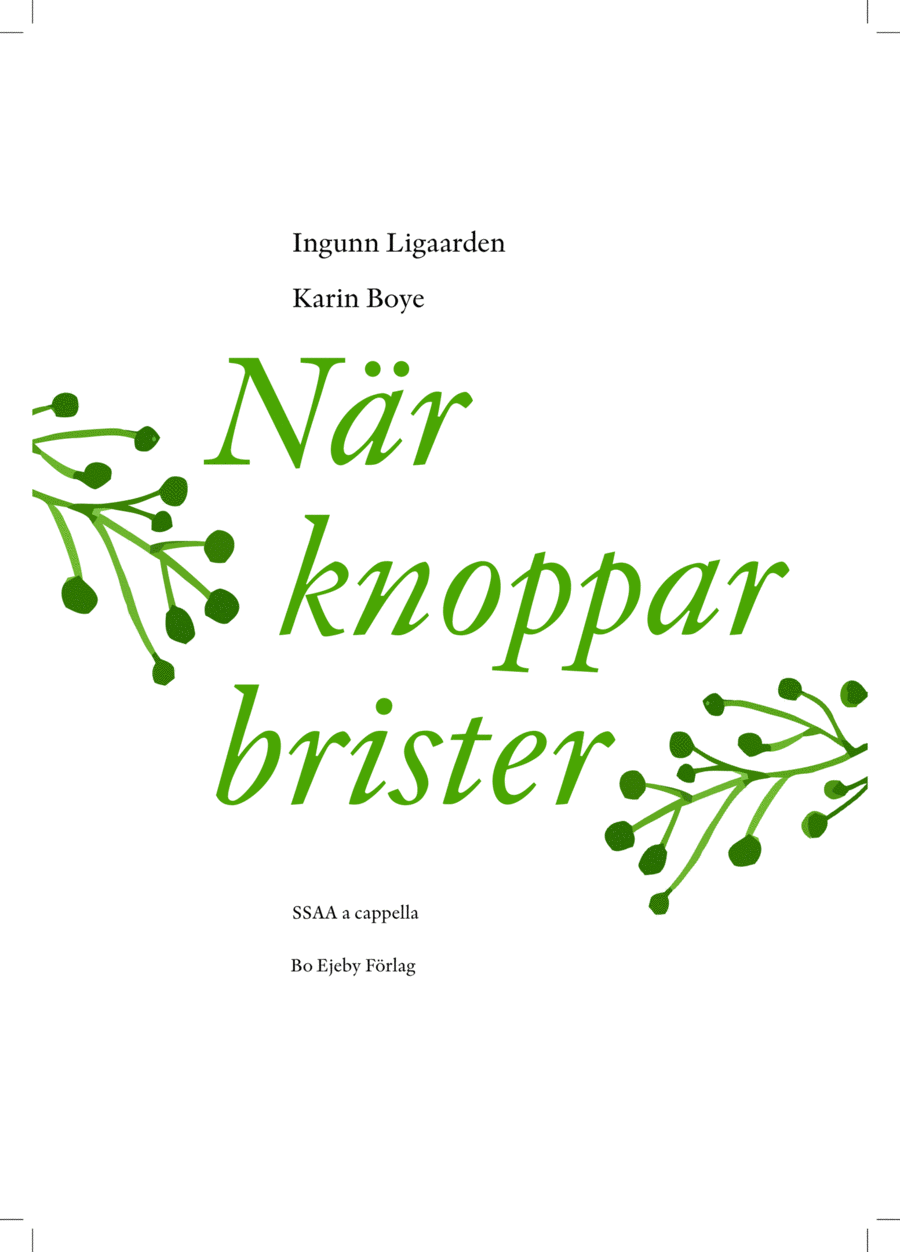 När knoppar brister SSAA scores gallery preview page 1