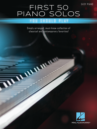 Book cover for First 50 Piano Solos You Should Play