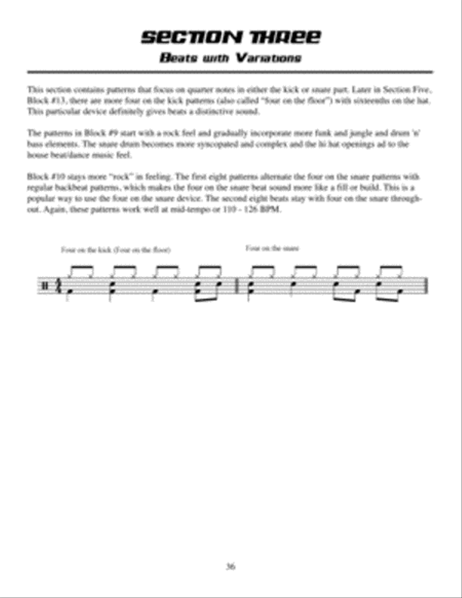 Block Rockin' Beats Block Rockin' Beats Drum Set scores gallery preview page 4