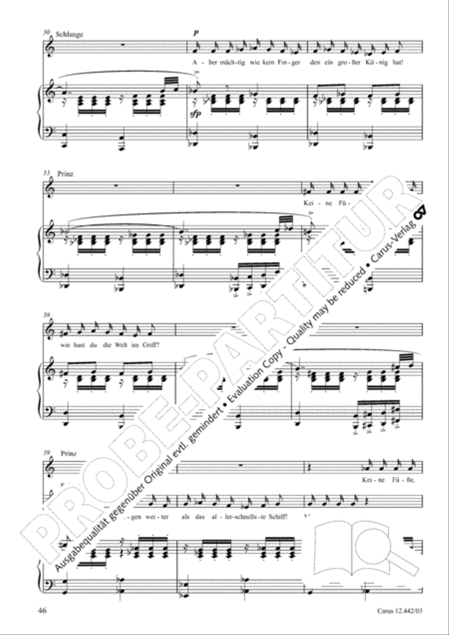 Der kleine Prinz 3-Part scores gallery preview page 48