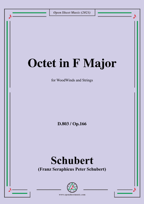 Schubert-Octet in F Major,D.803,Op.166