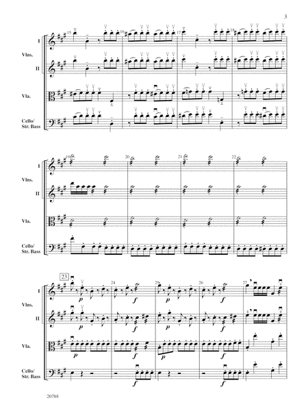 Symphony No. 29 (1st Movement): Score