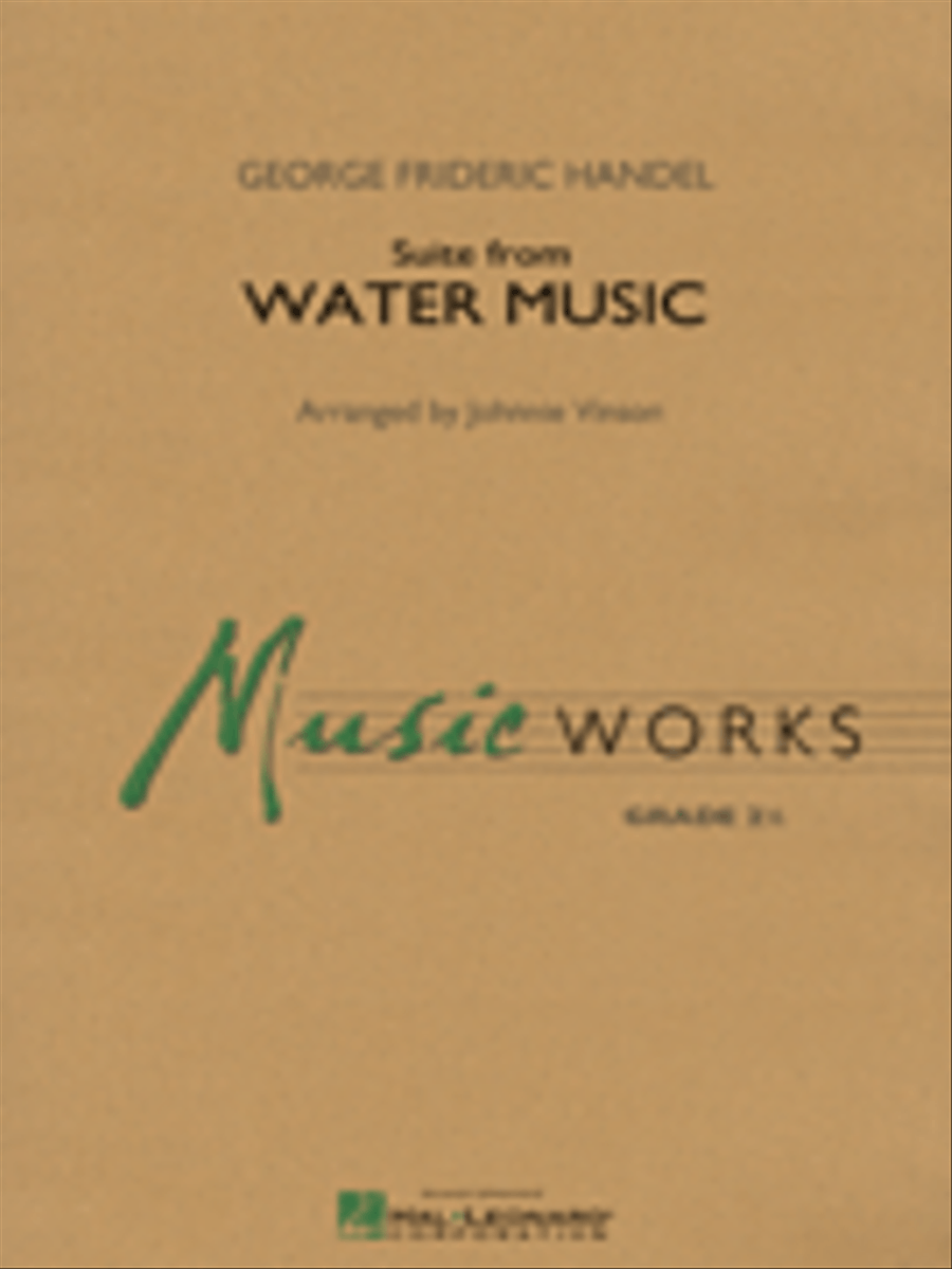 Suite from Water Music Concert Band scores gallery preview page 1