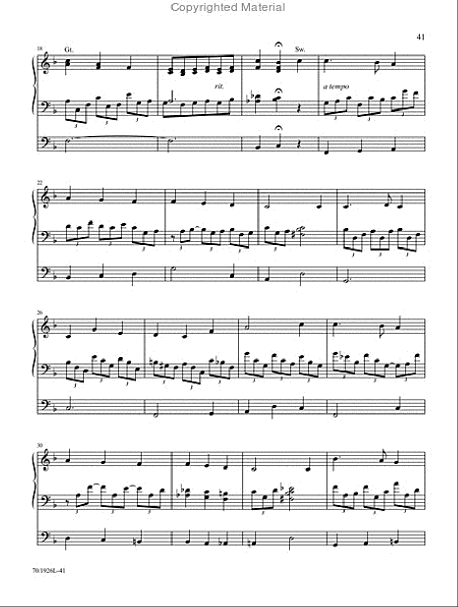 The Heart and Soul of Christmas Organ Solo scores gallery preview page 24