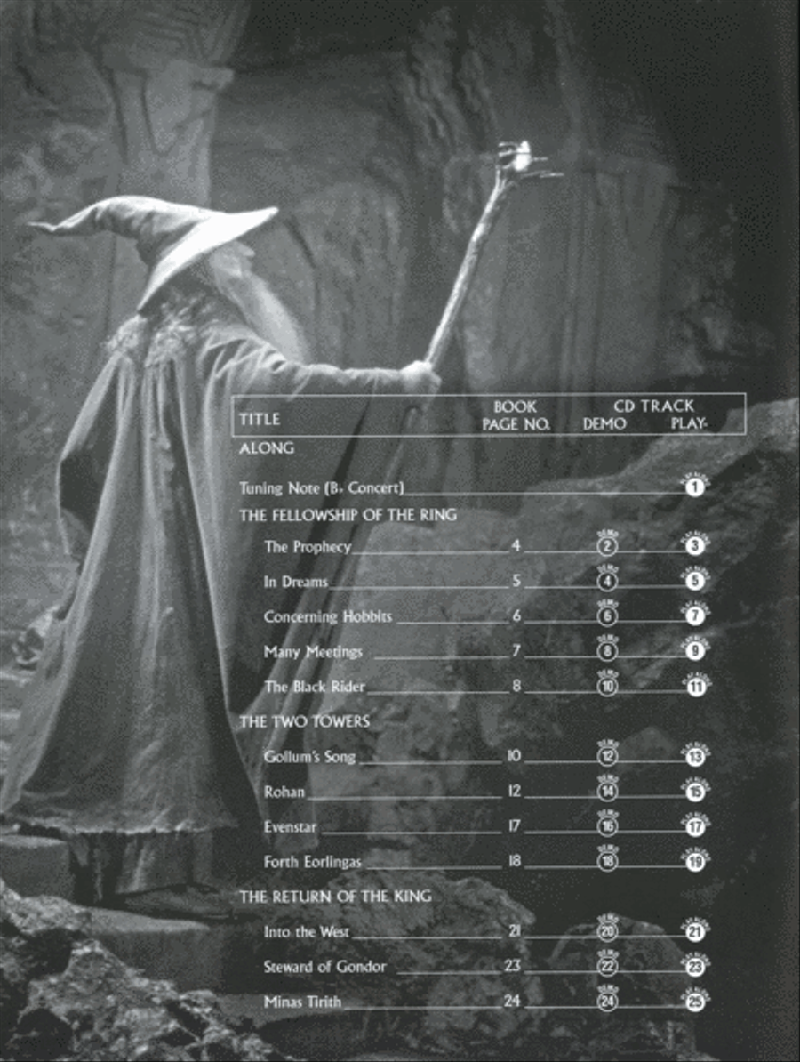 The Lord of the Rings - Instrumental Solos (Alto Sax) Alto Saxophone scores gallery preview page 4