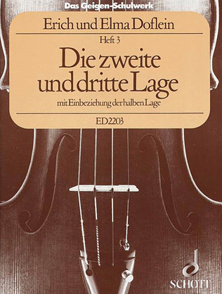Book cover for Violin School - Volume 3