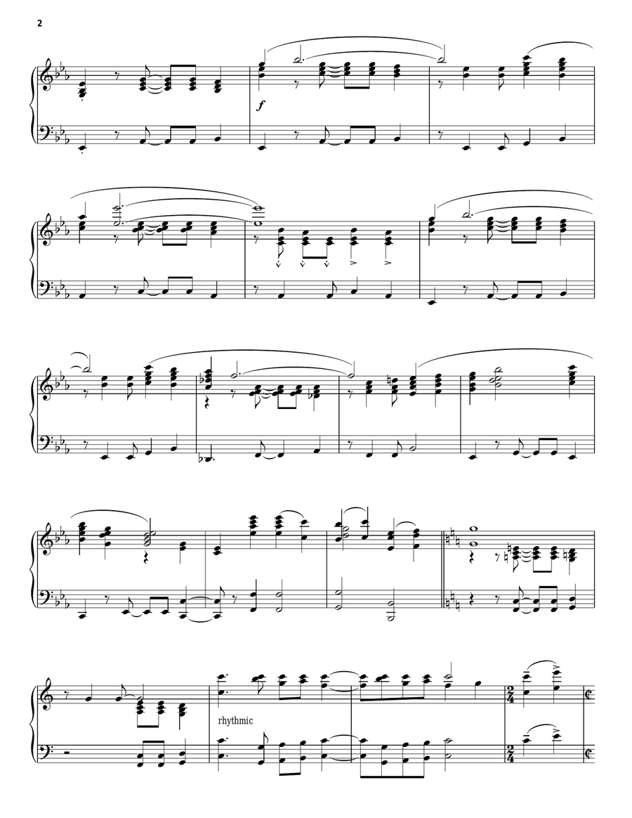 The Magnificent Seven Piano Solo scores gallery preview page 2
