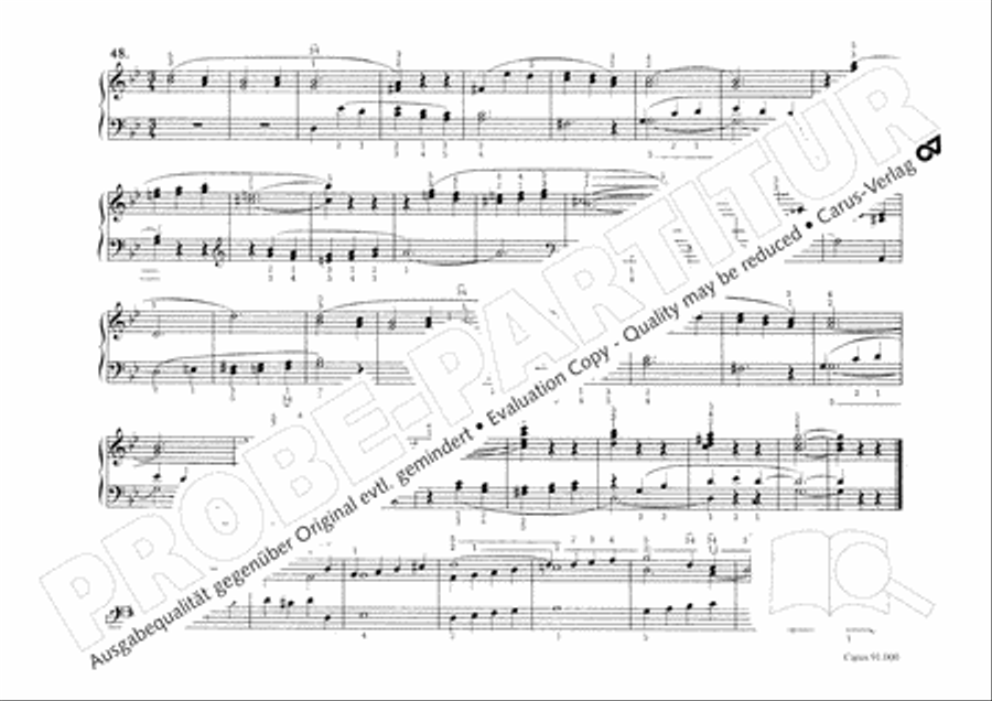 Orgelschule Orgelschule Organ scores gallery preview page 44