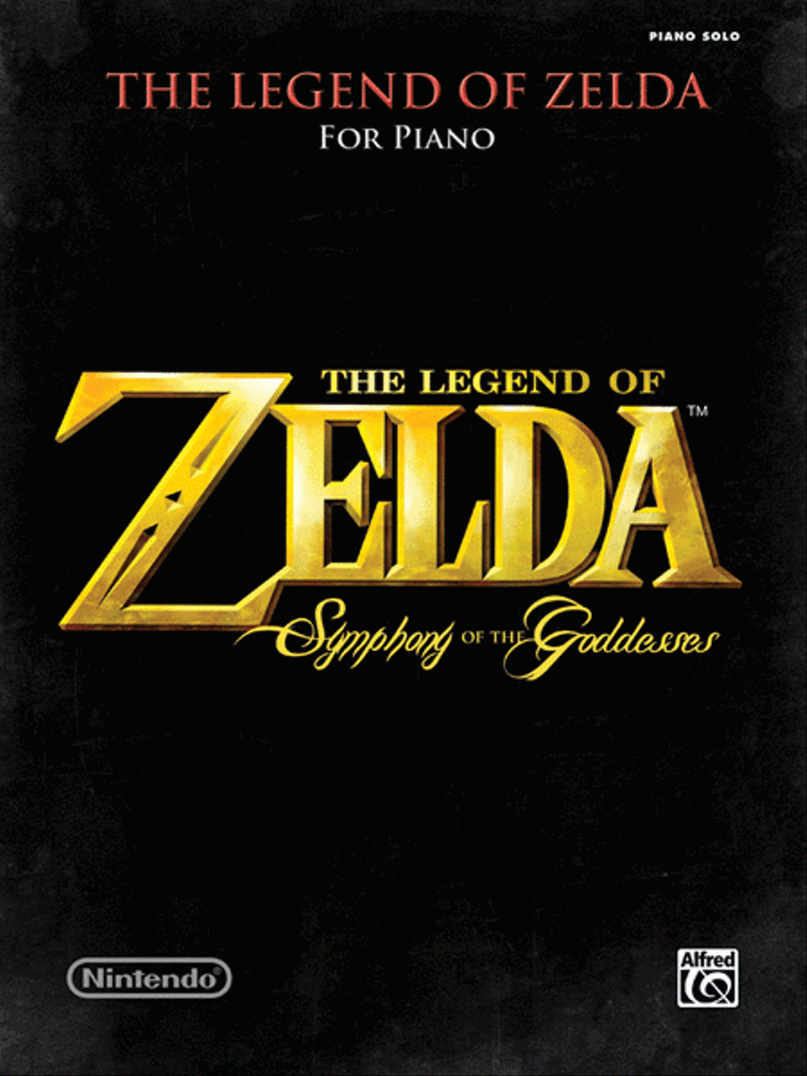 The Legend of Zelda Symphony of the Goddesses Piano Solo scores gallery preview page 1
