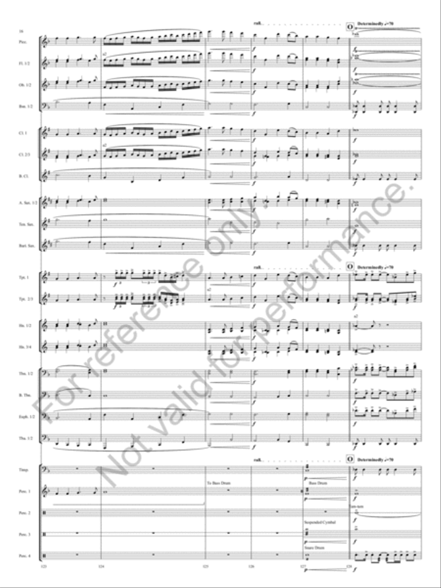 Reflections Concert Band scores gallery preview page 19