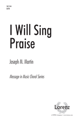 Book cover for I Will Sing Praise