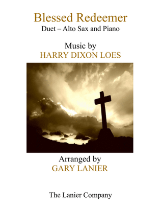Book cover for BLESSED REDEEMER(Duet – Alto Sax & Piano with Score/Part)