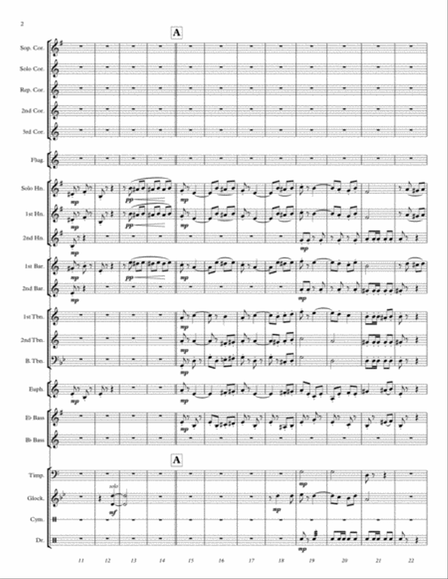 The Midwesterner Brass Band scores gallery preview page 3