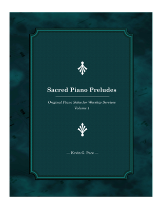 Book cover for Sacred Piano Preludes - book 1
