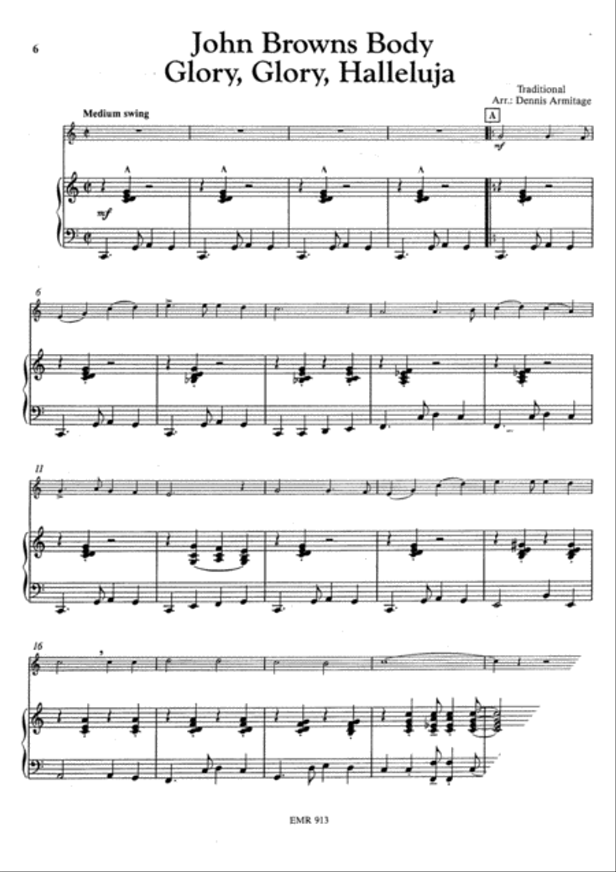 Solo Album Volume 10 Clarinet Solo scores gallery preview page 4