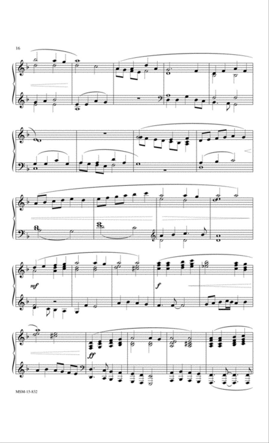 Let All Mortal Flesh Keep Silence Piano Solo scores gallery preview page 2