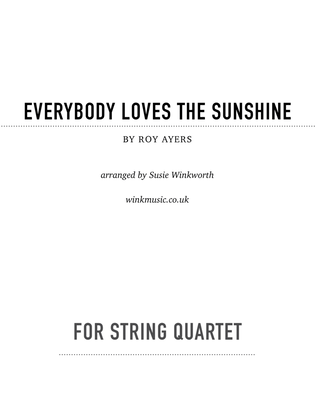 Book cover for Everybody Loves The Sunshine