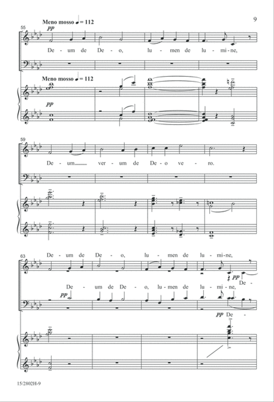 Festival Jubilate Festival Jubilate 4-Part scores gallery preview page 10