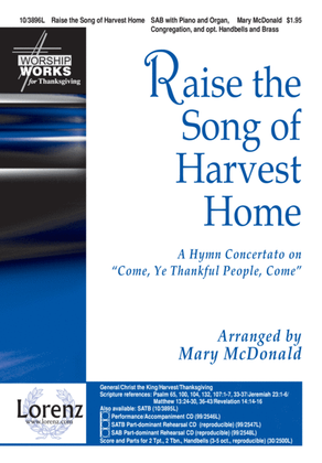 Book cover for Raise the Song of Harvest Home