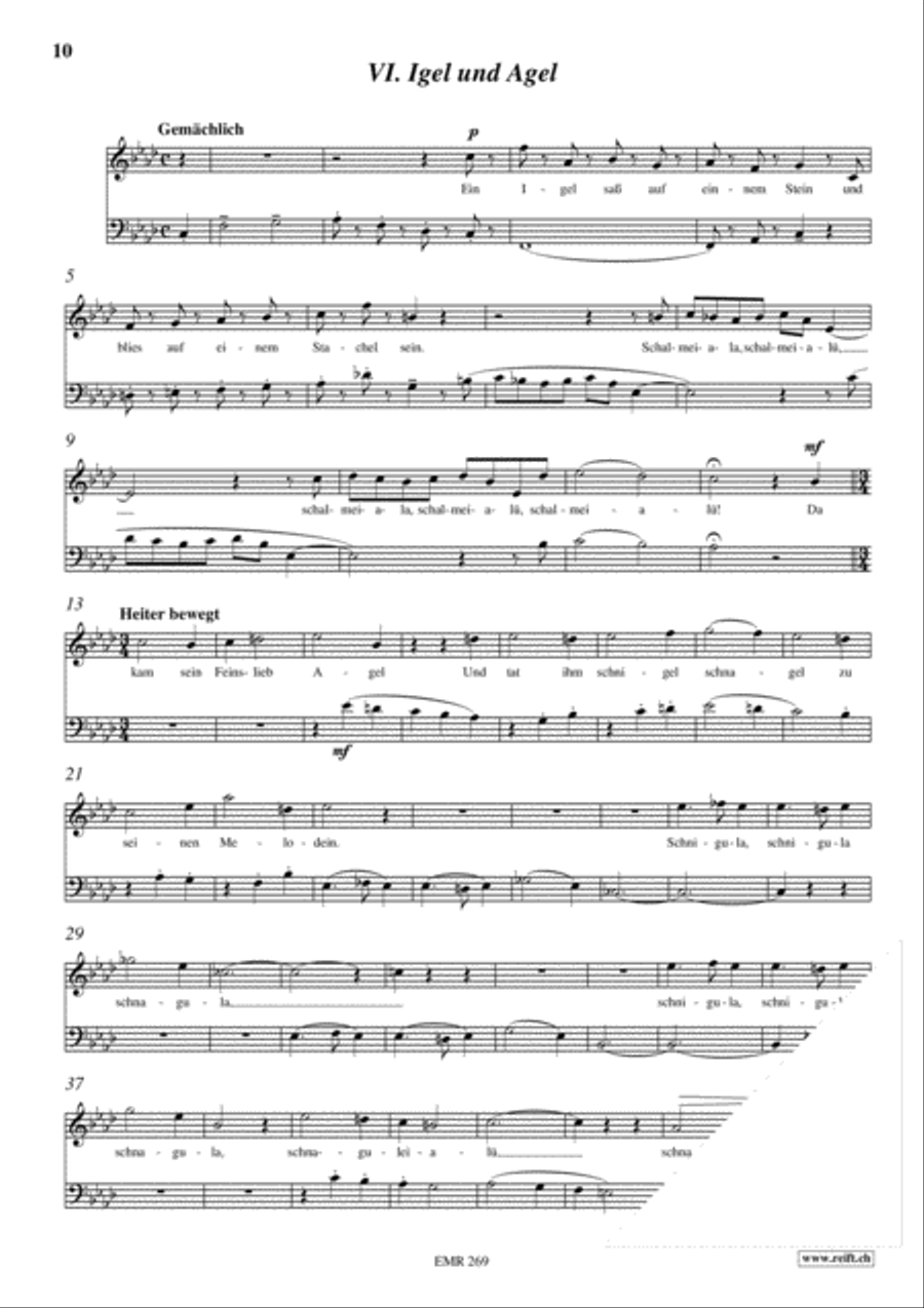 Galgenlieder Tuba scores gallery preview page 8