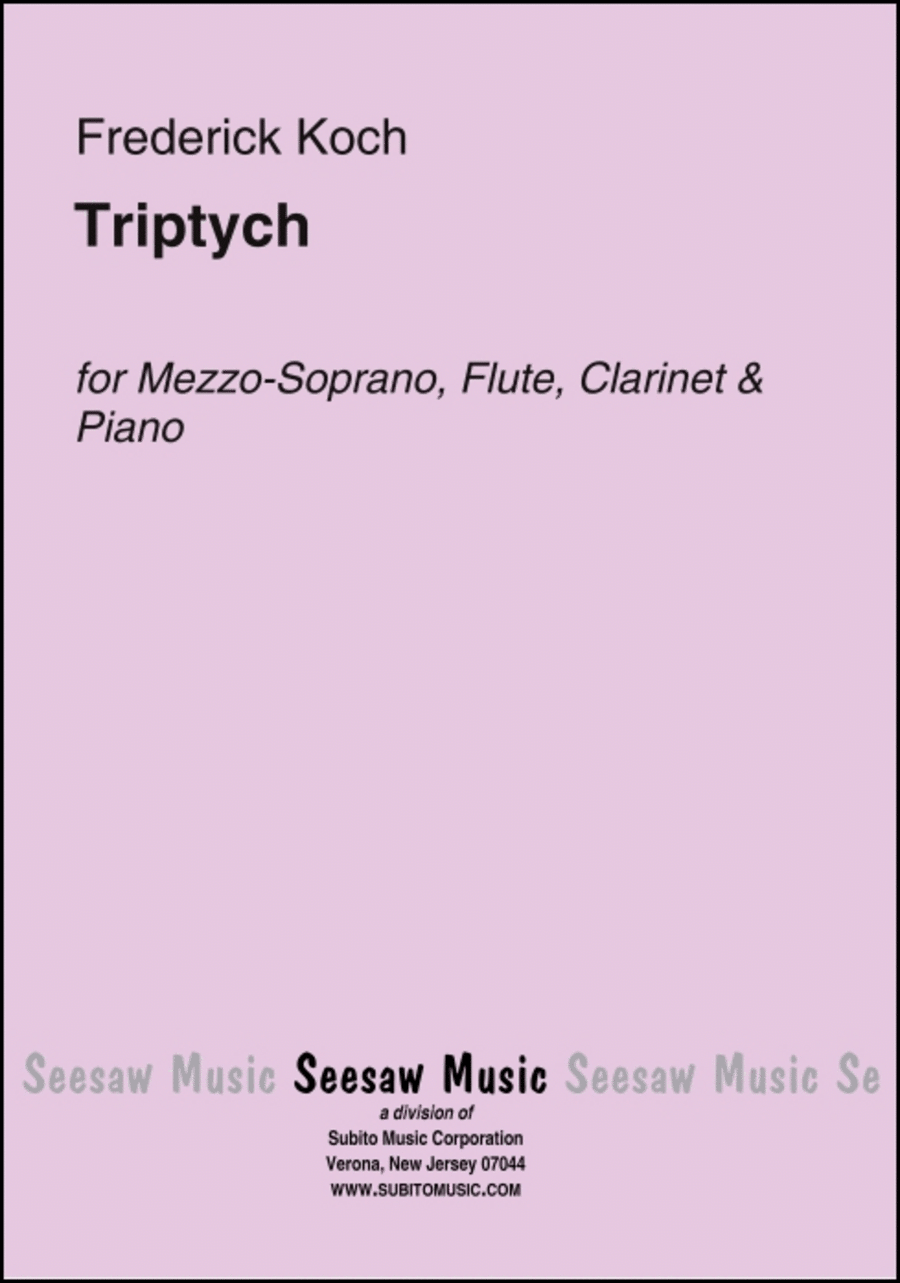 Triptych Choir scores gallery preview page 1