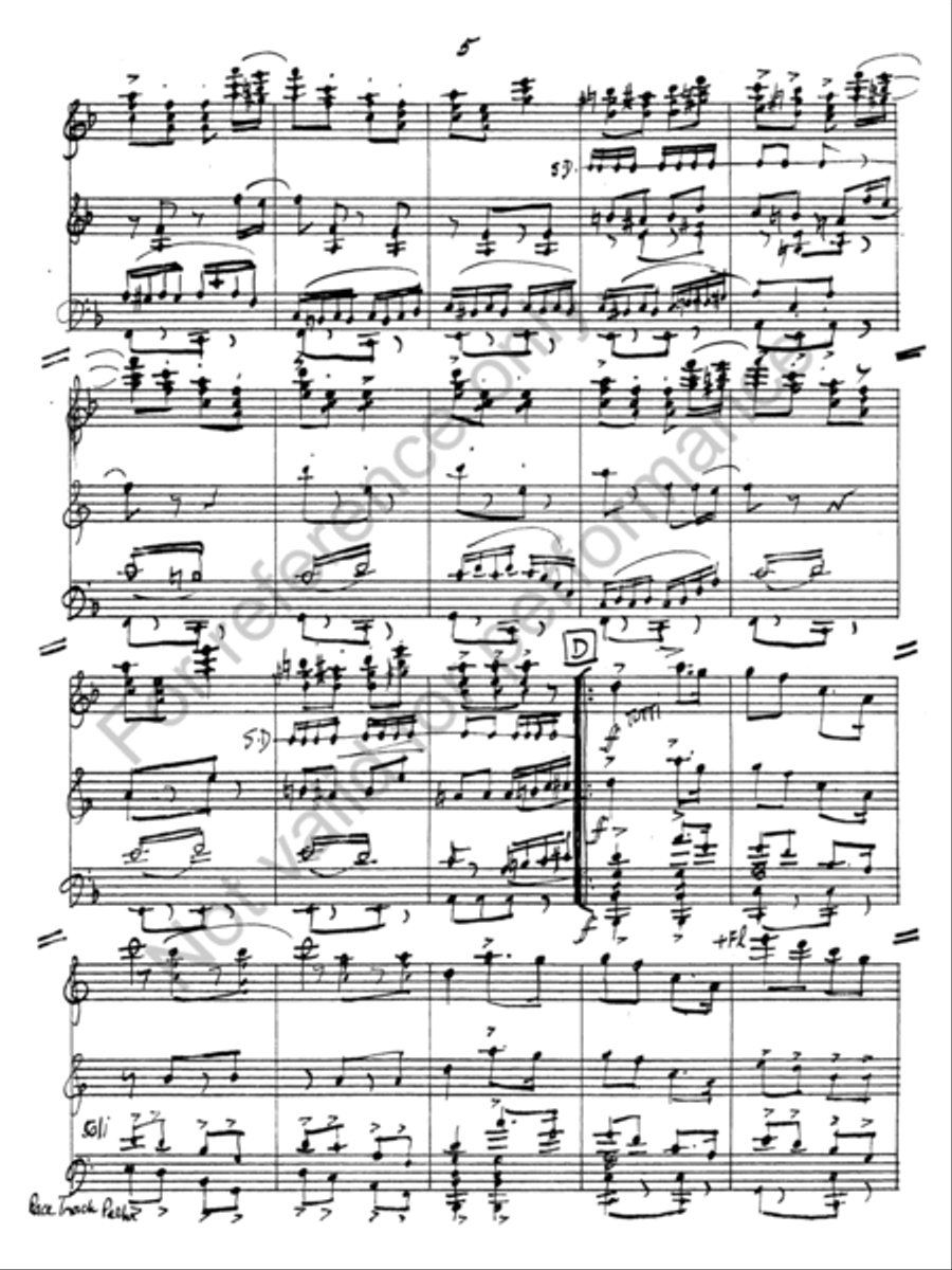 Clear Track Polka Clear Track Polka Concert Band scores gallery preview page 6