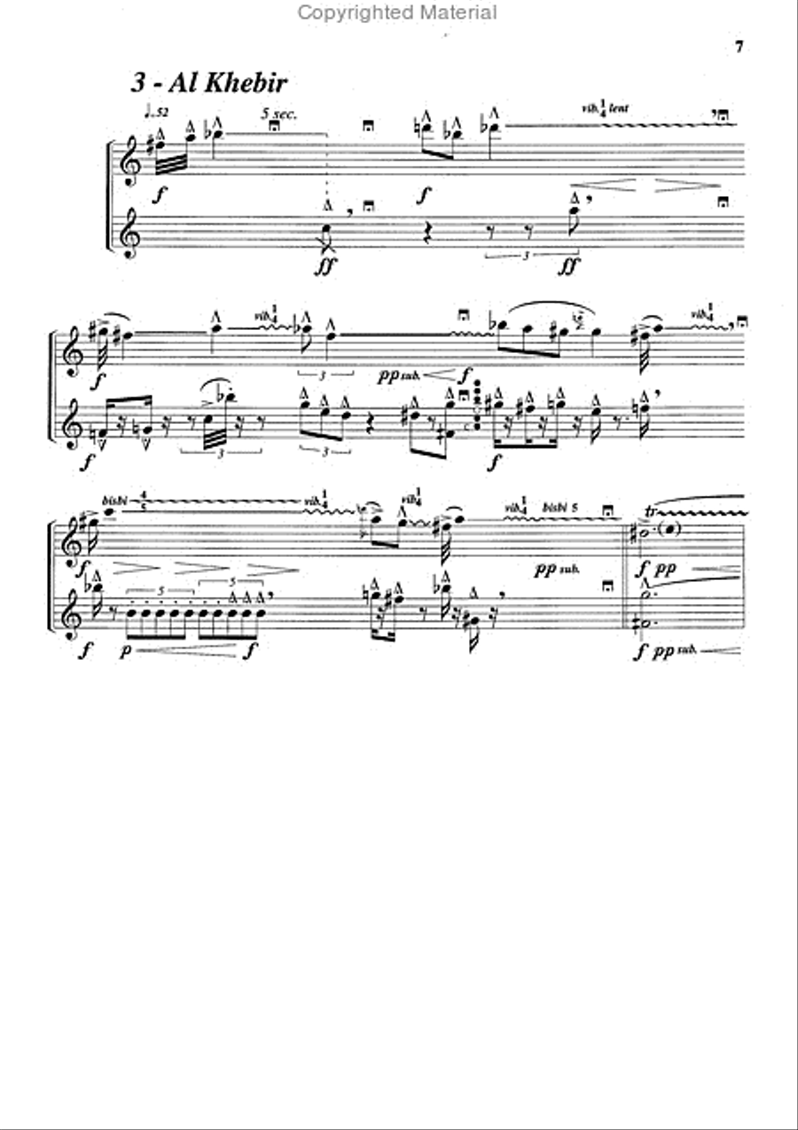 Duos (6), pour saxophone Duos (6), pour saxophone Woodwind Duet scores gallery preview page 4