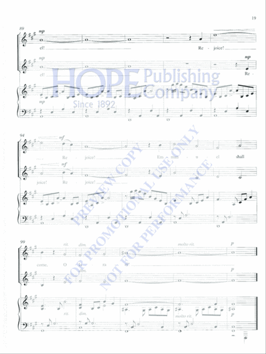 Vocal Duets for Christmas (2 Medium Voices) Medium Voice scores gallery preview page 20