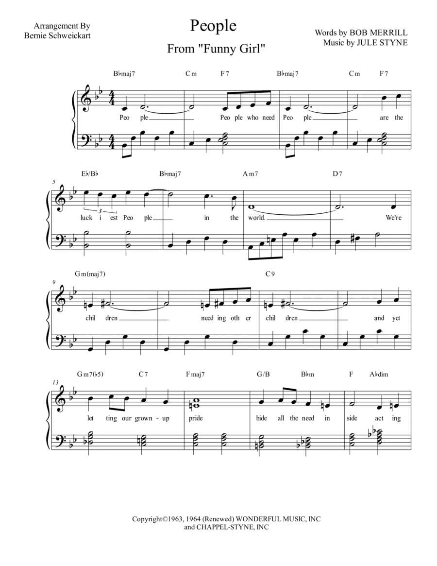 People People Voice scores gallery preview page 1
