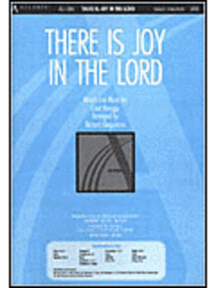 There Is Joy in the Lord (Orchestration)