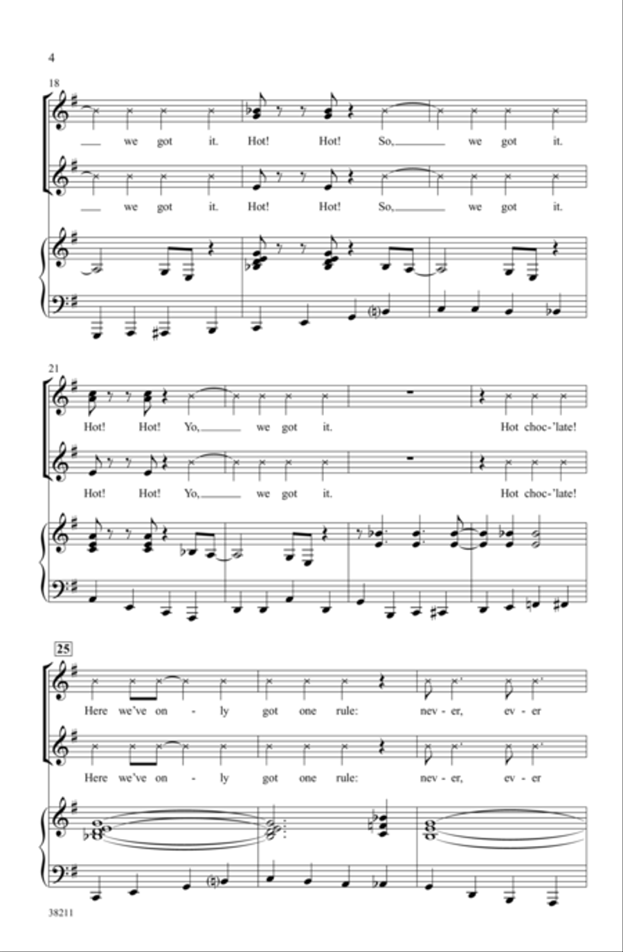 A Winter Blast! - SoundTrax CD (CD only) Choir scores gallery preview page 4