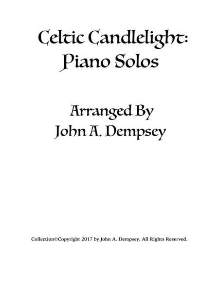 Celtic Candlelight: Piano Solos image number null