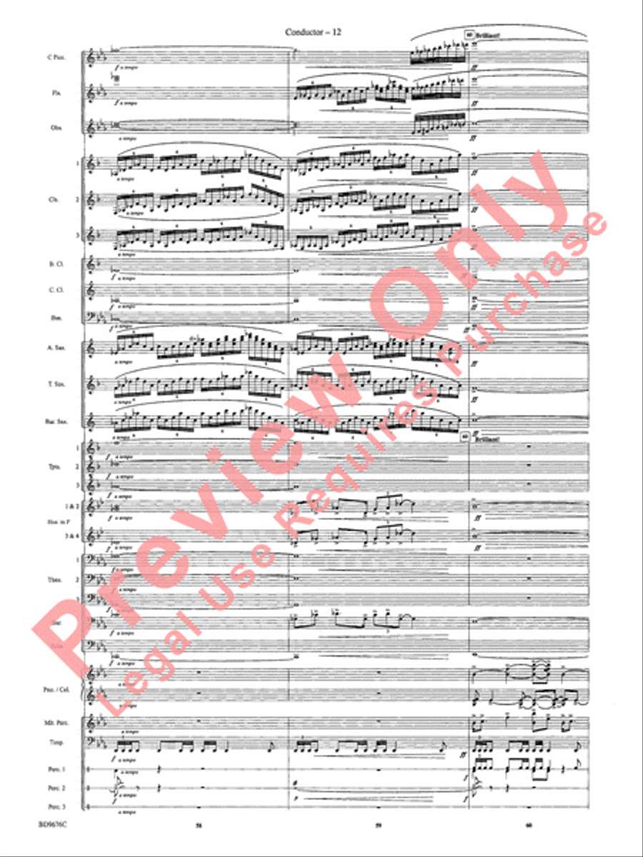 Paradiso Paradiso Concert Band scores gallery preview page 15