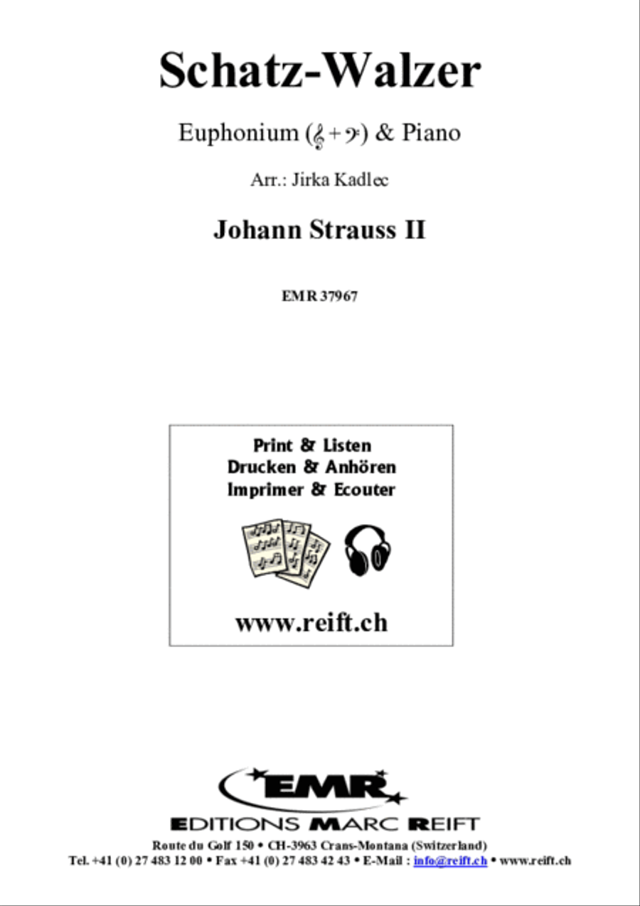 Schatz-Walzer Schatz-Walzer Euphonium scores gallery preview page 2