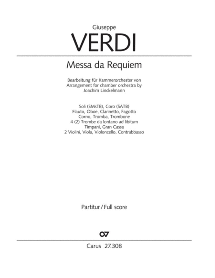 Messa da Requiem 4-Part scores gallery preview page 2