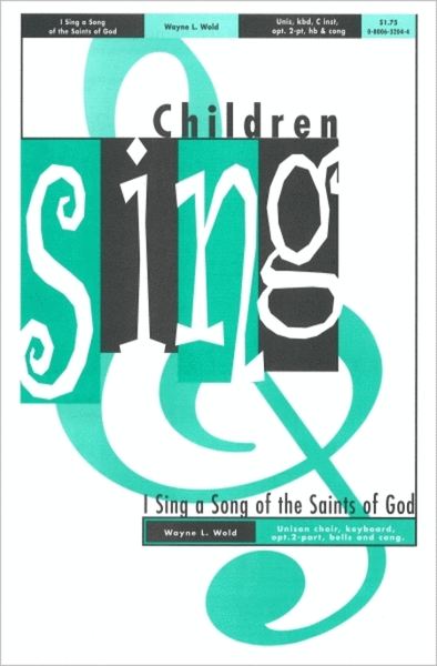 I Sing a Song of the Saints of God image number null