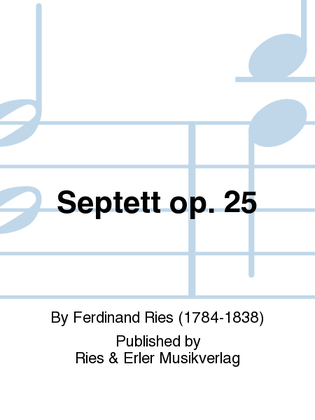 Book cover for Septett Op. 25